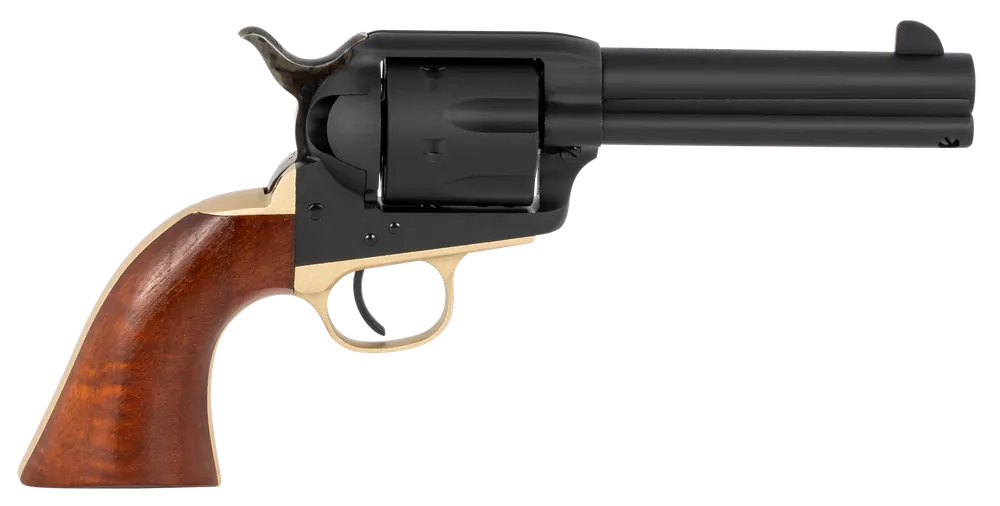 Taylors & Company 550432 Old Randall 45 Colt (LC) Caliber with 4.75" Barrel, 6rd Capacity Cylinder, Overall Blued Finish Steel & Walnut Navy Size Grip