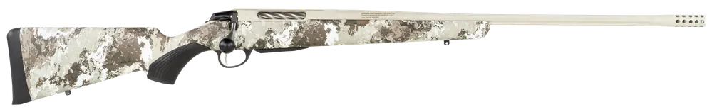 Tikka T3x Lite 300 WSM 24.30" 3+1 Fluted/Threaded Barrel Desert Verde Cerakote Rec/Barrel Camo Syn Stock Brake JRTXVA341