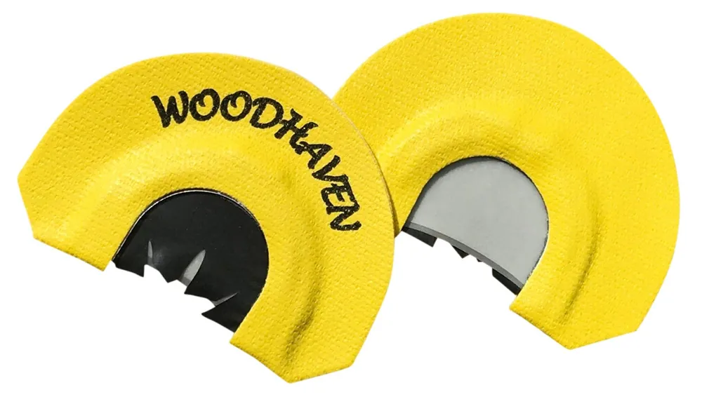 Woodhaven Black Reactor Diaphragm Call Triple Reed Attracts Turkeys