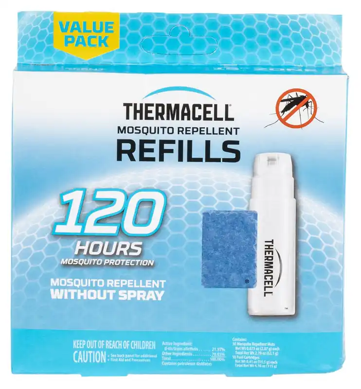 Thermacell Original Mosquito Repellent Refills White Effective 15 ft Odorless
