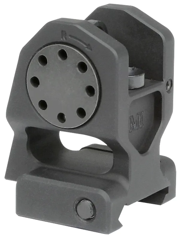 Midwest Industries Combat Rifle Fixed Sight Rear Black for AR-15, M16, M4