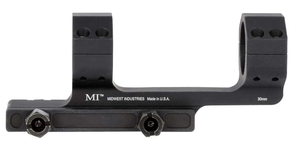 Midwest Industries Gen 2 Scope Mount AR-Platform 30mm Black Hardcoat Anodized