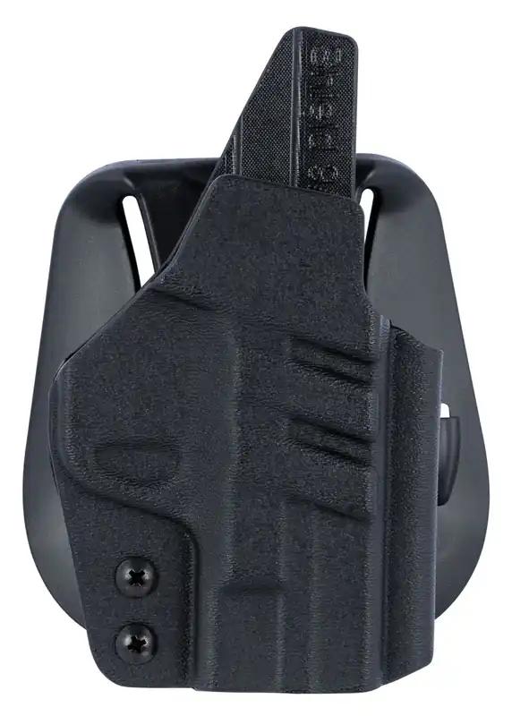 1791 Gunleather TAC-PDH OWB Black Kydex Fits S&W Shield 9/40 Paddle Mount RH