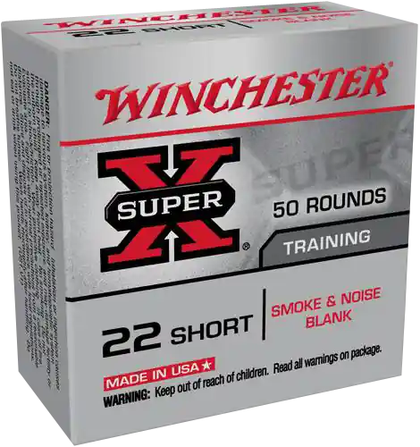 Winchester Ammo Super X Blank 22 Short 50 Per Box
