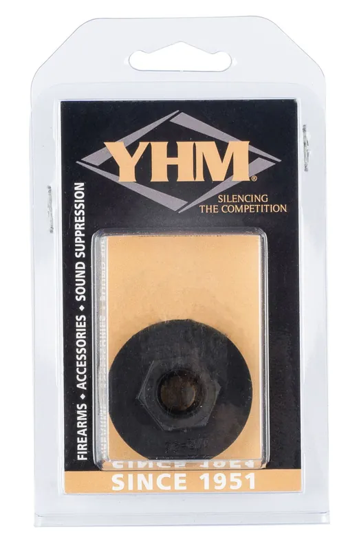 Yankee Hill HUB Direct Thread Mount Universal Rifle 1/2"-36 tpi 17-4 Stainless Steel Black Melonite QPQ