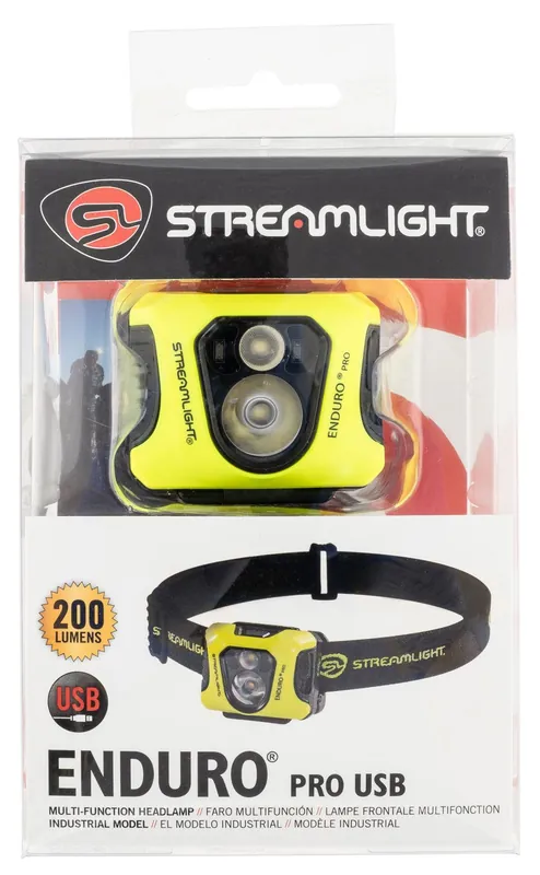 Streamlight Enduro Pro W/Dual Lock 15/25/50/90/145/200 Lumens White LED