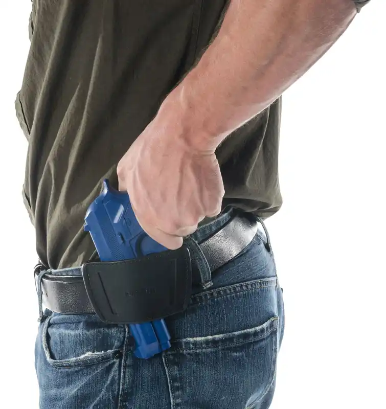 Allen 44831Glenwood IWB/OWB Fits Med/Lg Frame Auto Size Medium Belt Loop/Clip Mount Ambidextrous Hand