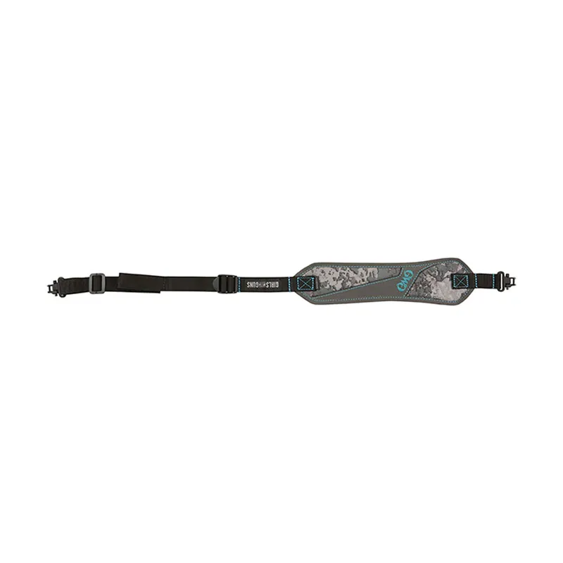 Allen Girls With Guns Glenwood Sling with Shade Camo Finish, Non-Slip Textured Back, 21"-37" OAL, 3.25" W, Adjustable Design & Swivels for Rifles