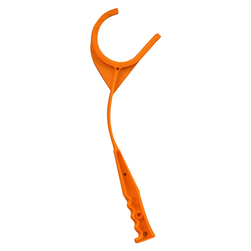 EZ-Aim Hand Held Clay Thrower Single Ambidextrous Orange Polymer 22701
