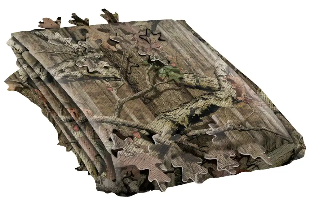 Vanish Omnitex 3D Blind Fabric Mossy Oak Break-Up Infinity 12‘ L x 56" W Polypropylene with Die-Cut Leafy Pattern