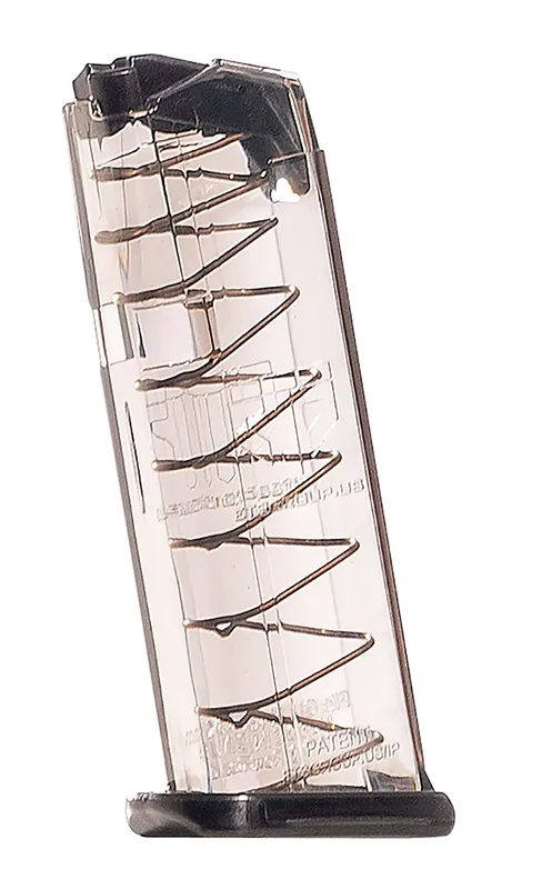 ETS Group Pistol Mags Clear Detachable 10rd 9mm Luger for Glock 48, 43X