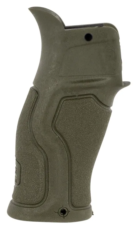 FAB Defense Gradus Ergonomic Pistol Grip 15 Degree OD Green Polymer Rubber Overmold