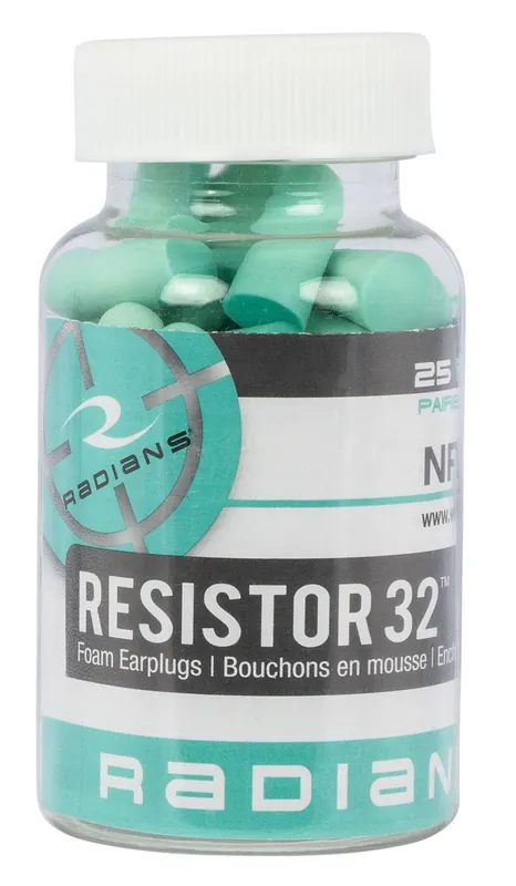 Radians Resistor Earplugs 32 dB In The Ear