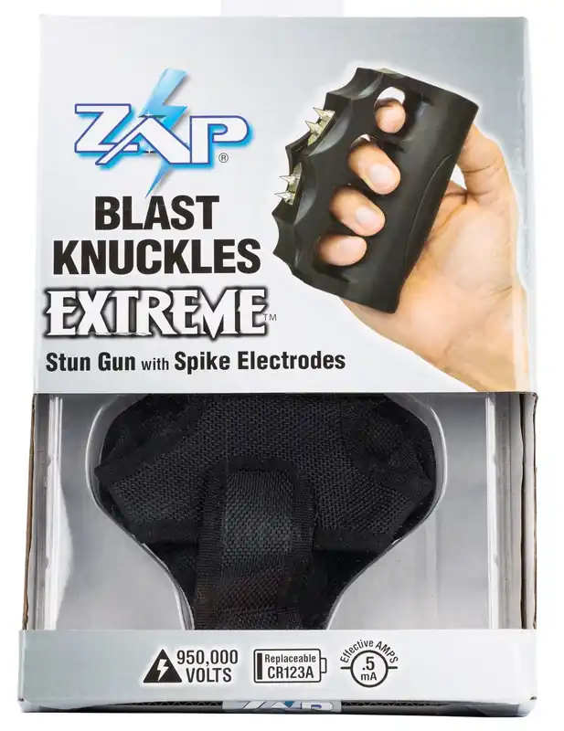 PSP Zap Blast Knuckles Extreme Range of Close Contact Rubber ZAPBK950E