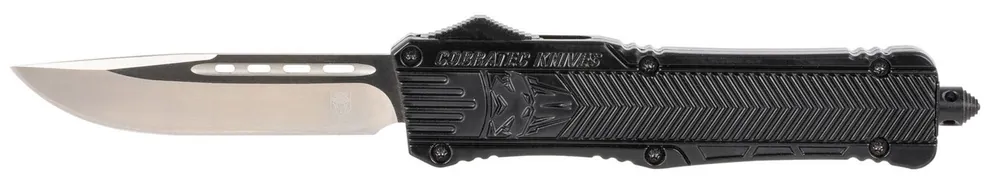 CobraTec Knives CTK-1 Large 3.75" OTF Drop Point Plain D2