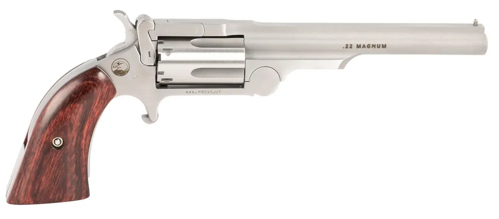 North American Arms Ranger II 22 WMR Revolver 4" SS 22MCR4