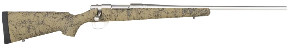 Howa 1500 308 Win 5+1 22" Stainless Steel Rec/Barrel Green/Black Synthetic Stock Drilled/Tapped HHS63113