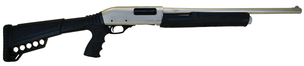 Citadel CDP Force 12 Gauge Pump Shotgun 20" Black/Silver FRPAX1220NKL