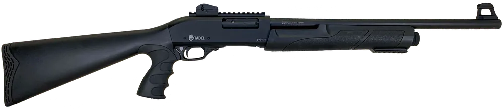 Citadel CDA Force 12 Gauge Pump Shotgun 20" Black FRPAT1220