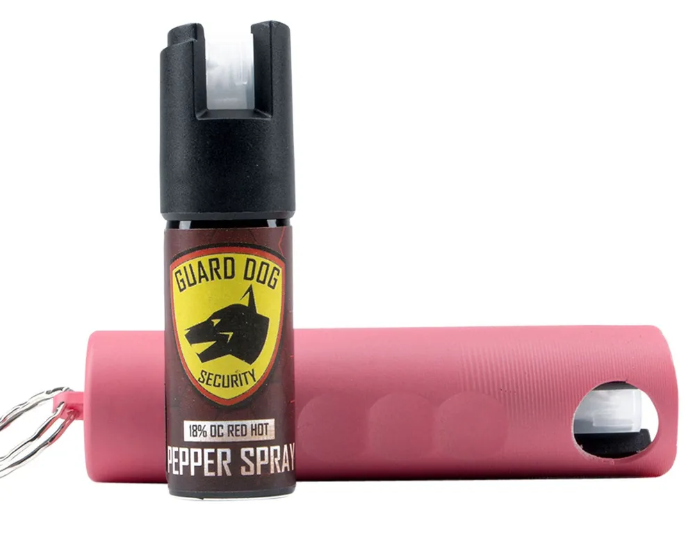 Guard Dog Harm & Hammer OC Pepper 0.50 oz Pink Includes Steel-Point Striker PSGDHHOC181PK