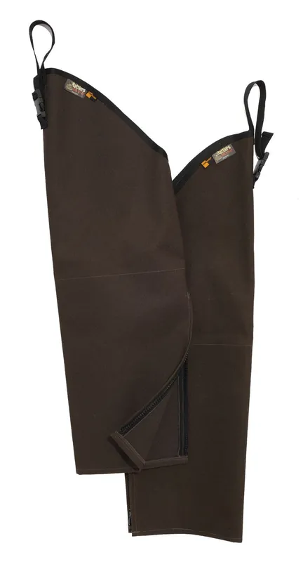 Boyt Harness Rattlers Chaps 1000D Nylon Brown Regular 26" Adjustable Straps
