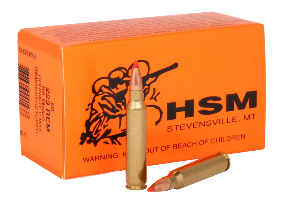 HSM Varmint 223 Rem 55gr V-Max 50rd