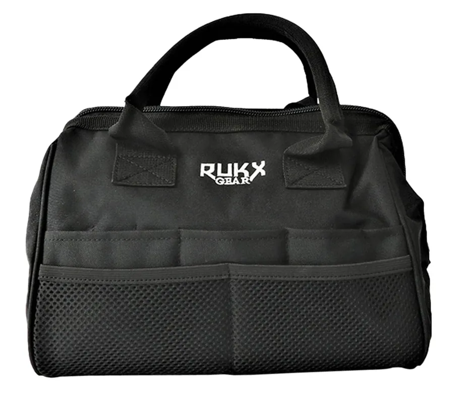 Rukx Gear Tool Bag Water Resistant Black 600D Polyester