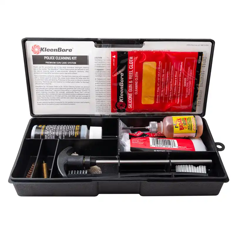 Kleen-Bore Tactical/Police Handgun Cleaning Kit .44/.45 Cal Handgun