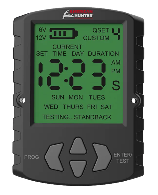 American Hunter Universal Digital Timer Feed Timer 6/12 Volt
