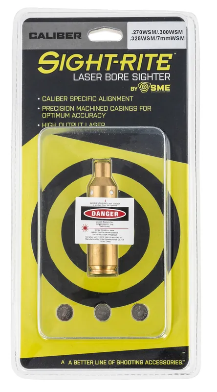SME Sight-Rite Laser Bore Sighting System 270 WSM Brass