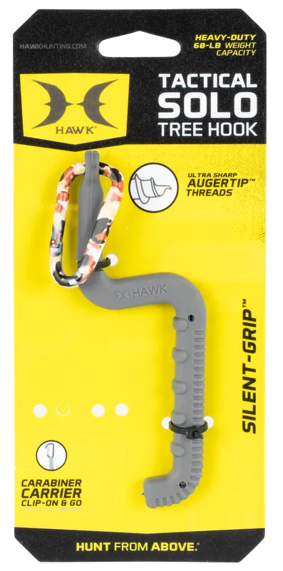 Hawk Solo Tree Hook Gray 2.75"