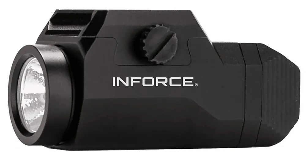 Inforce WLD1051 Wild1 For Handgun 500 Lumens Output White LED Light 1913 Picatinny Rail/Glock Rail Mount Black Anodized Hardcoat Aluminum
