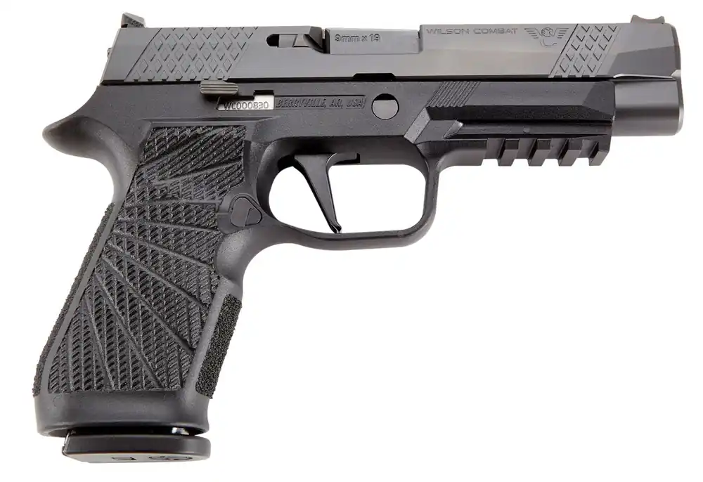 Wilson Combat P320 9mm Luger Pistol 4.70" Black SIGWCP320F9B