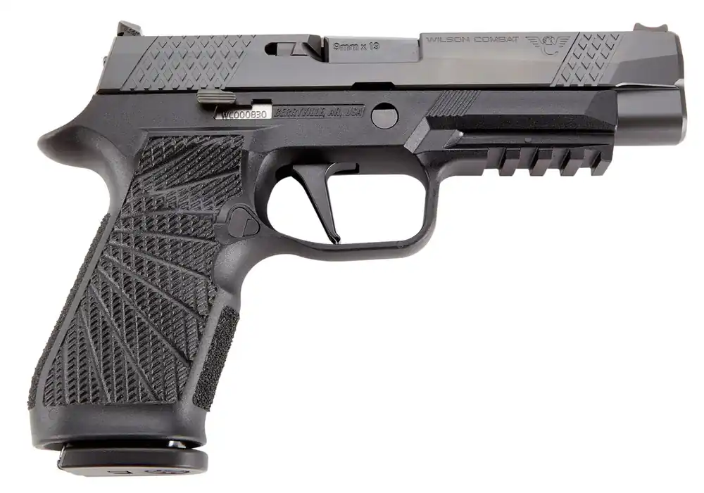 Wilson Combat P320 9mm Luger Pistol 4.70" Black SIGWCP320F9BATS
