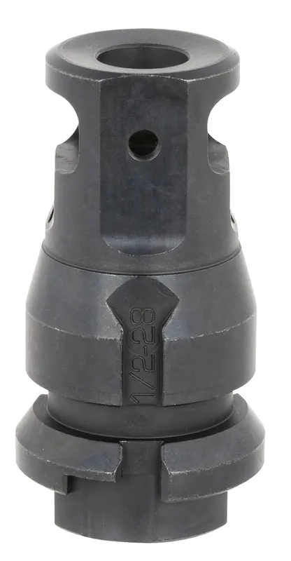 Dead Air KeyMount Muzzle Brake Black with 1/2"-28 tpi Threads & 2.60" OAL for Sandman Series