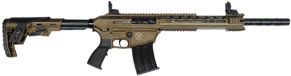 Silver Eagle Arms TACPROB Tac Pro Semi-Auto 12 Gauge 3" 18.50" 5+1 Bronze Cerakote Rec Black Synthetic Stock Right Hand
