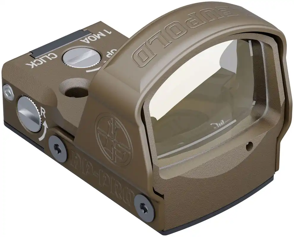 Leupold DeltaPoint Pro Night Vision Flat Dark Earth 1x 2.5 MOA Illuminated Red Dot Reticle