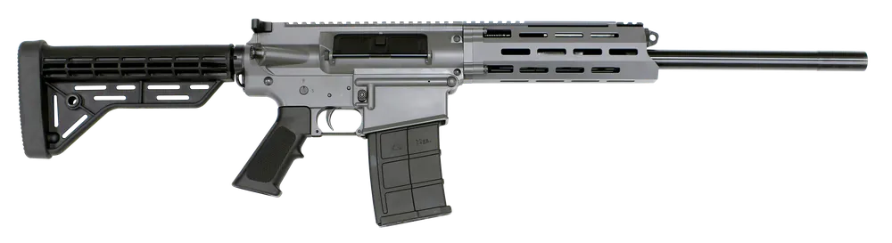 JTS Shotgun M12AR-GREY M12AR 12 Gauge 3" 18.70" 5+1 Gray Rec Black Synthetic Stock & Polymer Grip