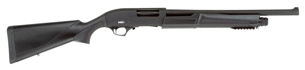 TriStar Cobra III Tactical Pump 12 Gauge 18.50" 5+1 3" Black Rec/Barrel Black Synthetic Stock Right Hand (Full Size) Includes 1 Cylinder MobilChoke
