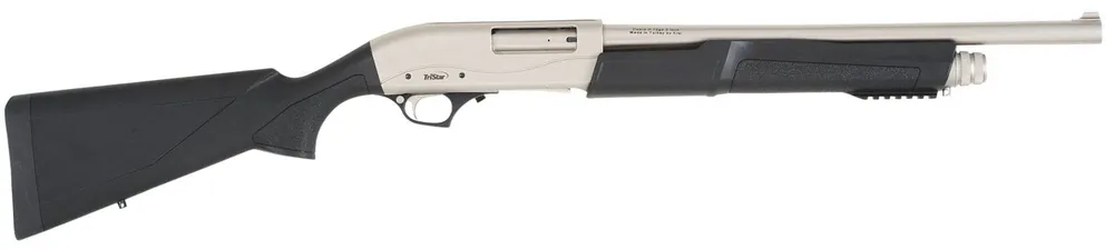 TriStar Cobra III Marine Pump 12 Gauge 18.50" 5+1 3" Silver Rec/Barrel Black Synthetic Stock Right Hand (Full Size) Includes 1 MobilChoke