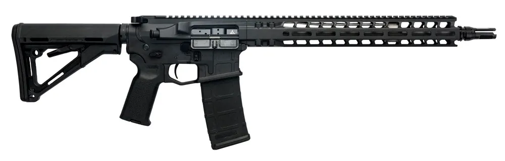 Radian Weapons Model 1 Carbine 223 Wylde 30+1 14.50" Barrel Pinned/Welded Flash Hider Alum Receiver Adj Buttstock Black R0037