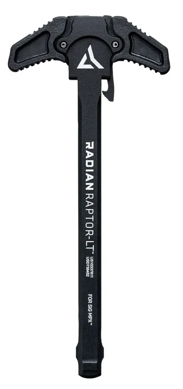 RADIAN WEAPONS Raptor-LT Charging Handle Sig MPX Black Aluminum/Polymer