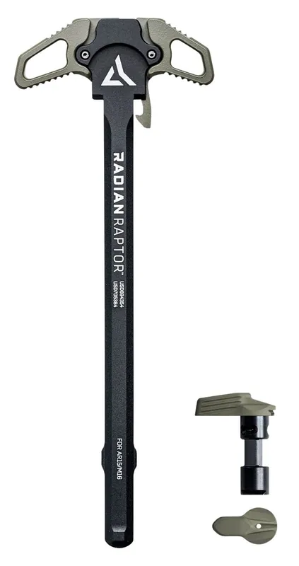 RADIAN WEAPON Raptor Charging Handle with Talon Safety AR-15, M16 Radian OD Aluminum