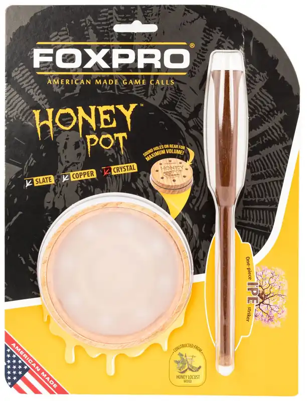 Foxpro Honey Pot Friction Call Turkey Sounds Attracts Turkeys