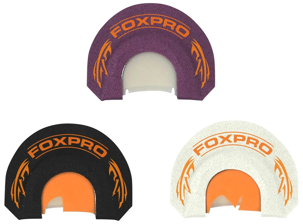 Foxpro HYBRID SPUR COMBO Crooked Spur Hybrid Spur Combo Pack Diaphragm Call Double Reed Turkey Sounds