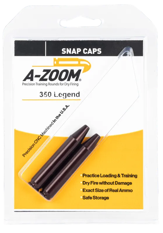 A-Zoom Rifle Snap Cap 350 Legend 2 Pack