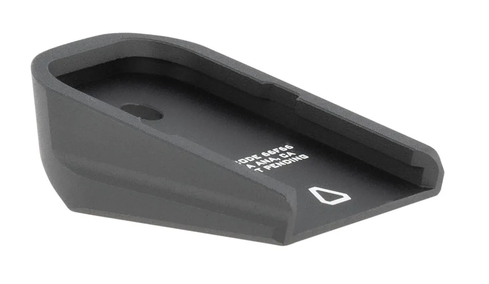 Strike Industries Base Plate made of 6061-T6 Aluminum with Black Finish for Glock Mags (Except 20,21,26,27,33 & 39)