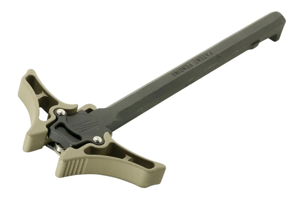 TIMBER CREEK OUTDOOR INC Enforcer Ambidextrous Charging Handle AR-Platform Flat Dark Earth Cerakote Aluminum