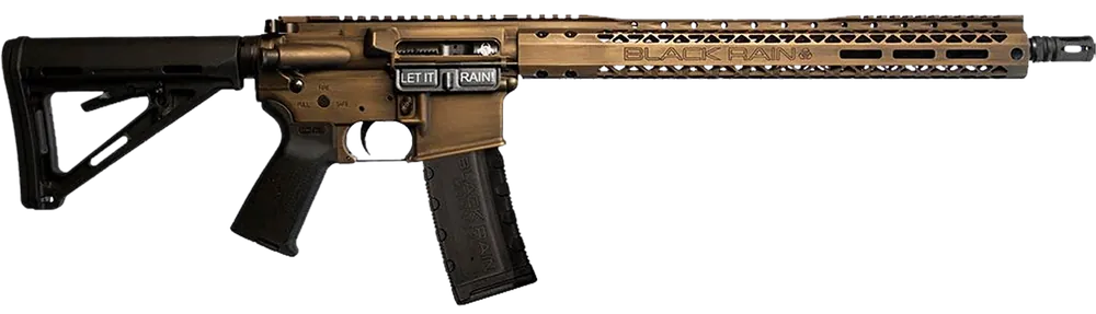 Black Rain Fission 5.56x45mm NATO RIfle 16" 30+1 Semi Auto BROSS2020FRBB