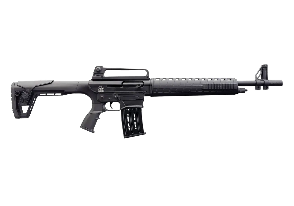 Charles Daly 930190 AR-12S Semi-Auto 12 Gauge 5+1 3" 18.50" Blued Barrel Black Anodized Rec Black Fixed with Adjustable Comb Stock Right Hand